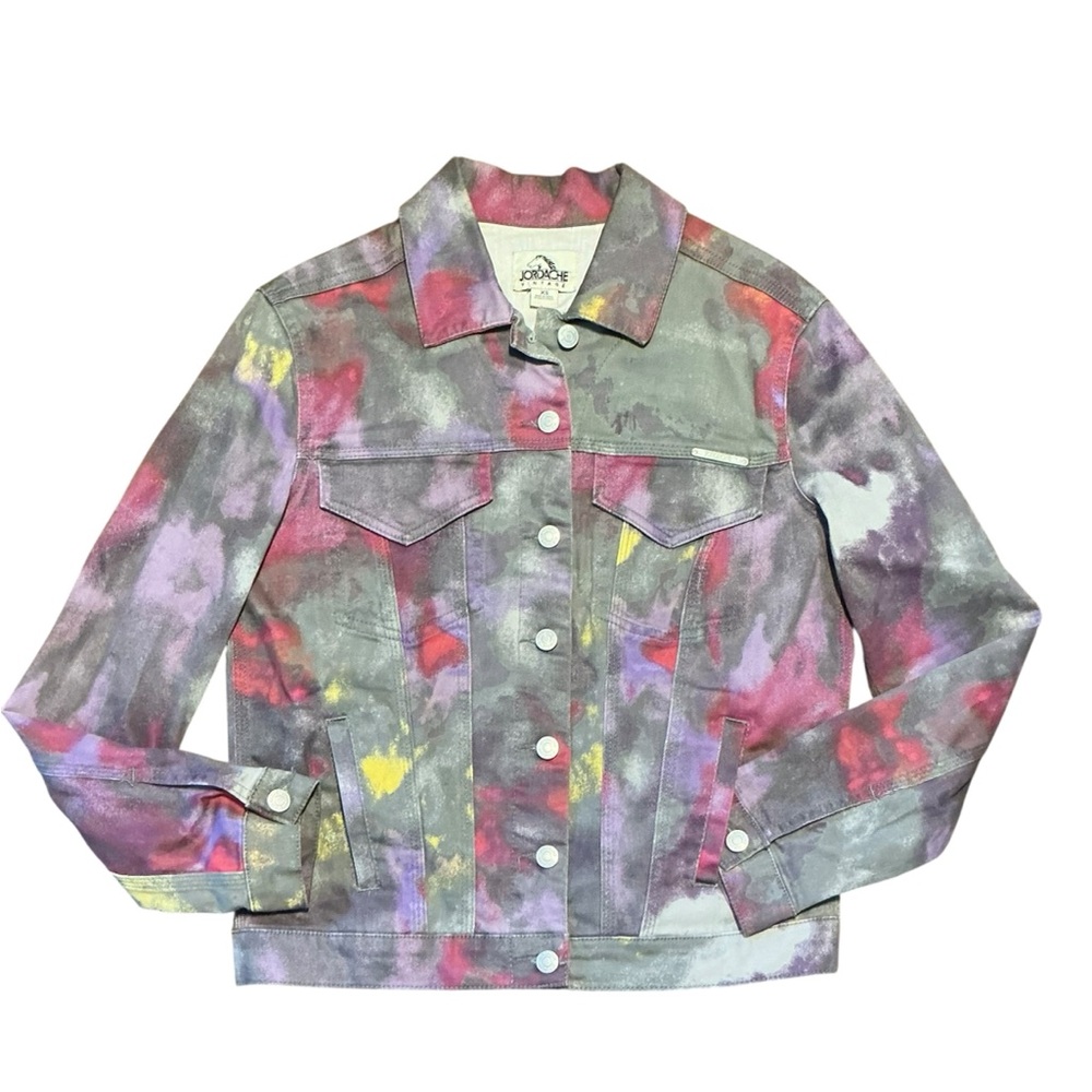 Jordache Vintage Tye-Dye Jacket